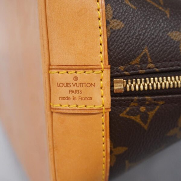 1240001052217 5 Louis Vuitton Alma Monogram Handbag Brown