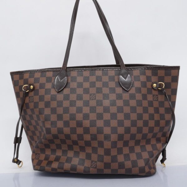 1240001052245 17 Louis Vuitton Neverfull MM Damier Tote Bag Ebene