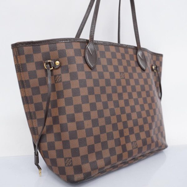 1240001052245 2 Louis Vuitton Neverfull MM Damier Tote Bag Ebene