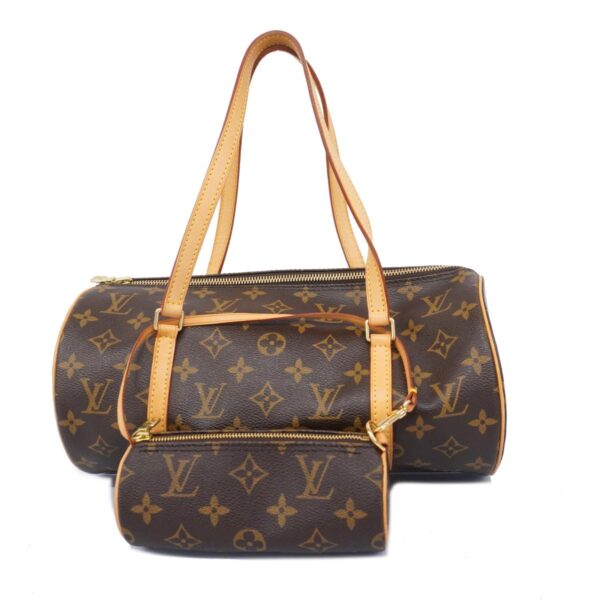 1240001052248 1 Louis Vuitton Papillon 30 Monogram Handbag Brown