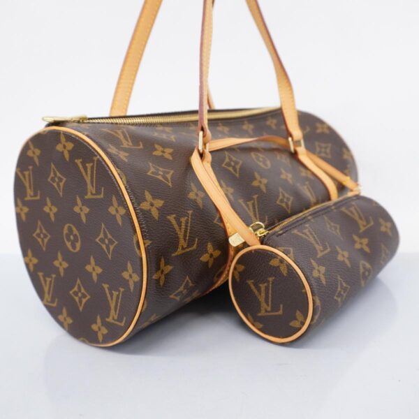 1240001052248 2 Louis Vuitton Papillon 30 Monogram Handbag Brown