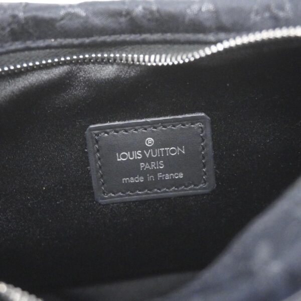 1240001052249 5 Louis Vuitton Little Boulogne Monogram Satin Handbag Noir