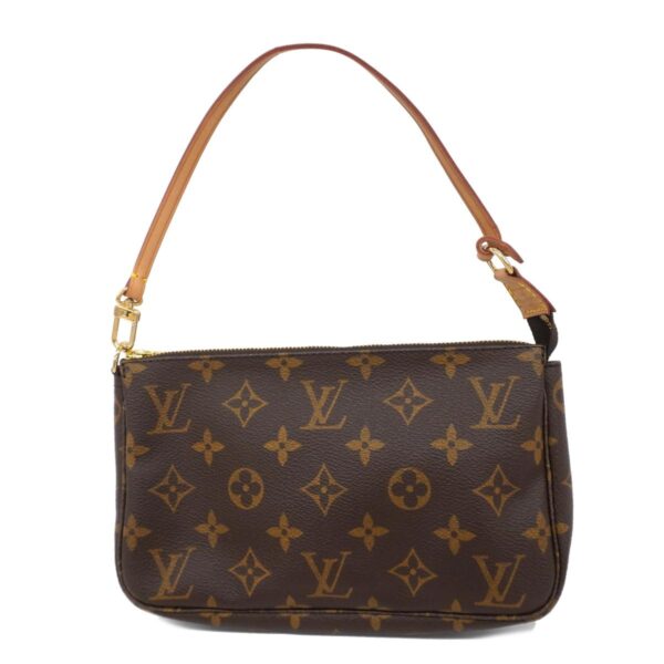 1240001052265 1 Louis Vuitton Pochette Accessory Monogram Pouch Brown