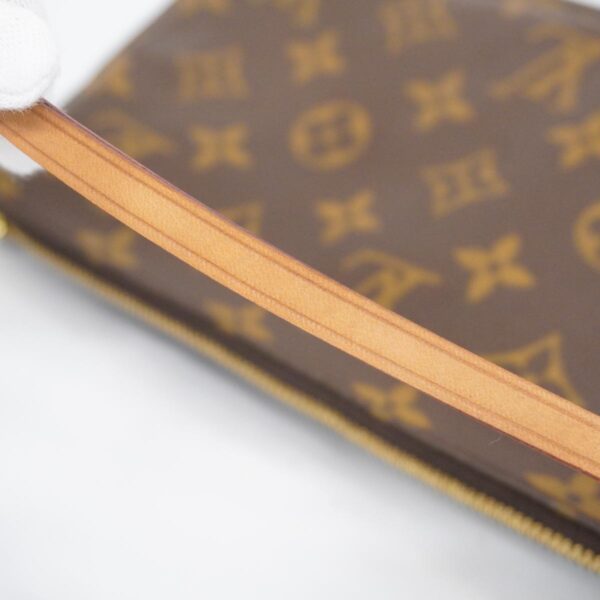 1240001052265 7 Louis Vuitton Pochette Accessory Monogram Pouch Brown