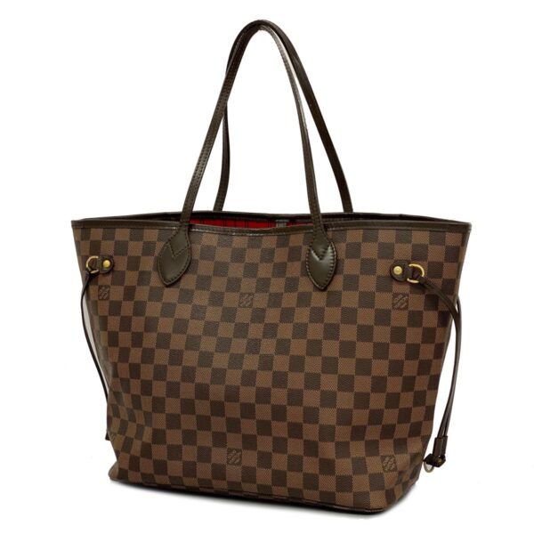 1240001052273 1 Louis Vuitton Neverfull MM Damier Tote Bag Ebene