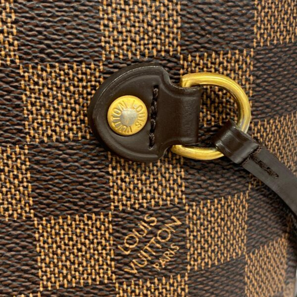 1240001052273 8 Louis Vuitton Neverfull MM Damier Tote Bag Ebene