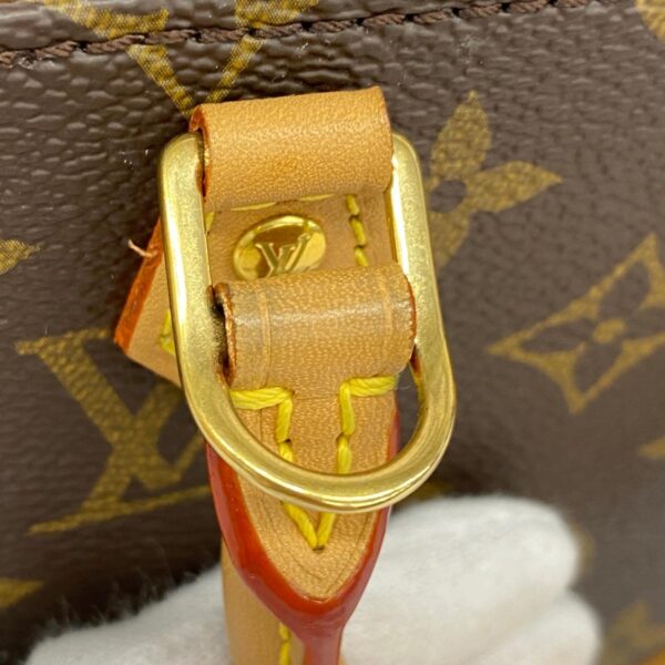 1240001052275 10 Louis Vuitton Petite Sac Plat Monogram 2way Bag Brown