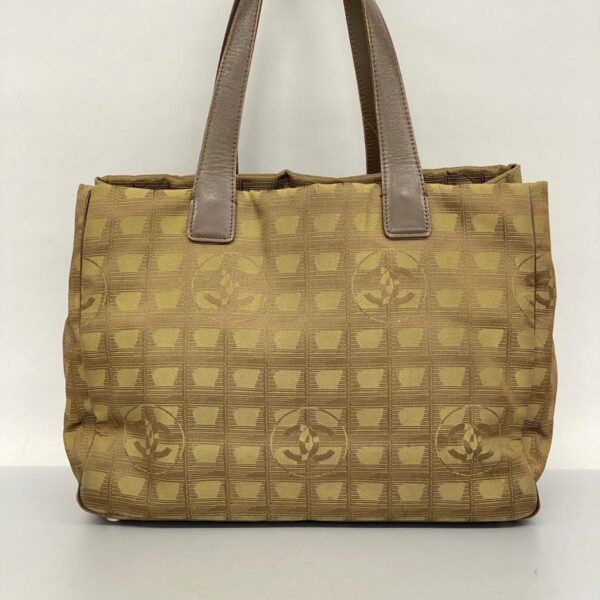 1240001052278 12 Chanel Nylon Tote Bag Brown