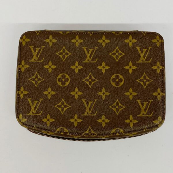 1240001052284 3 Louis Vuitton Posh Monte Carlo Monogram Pouch Brown