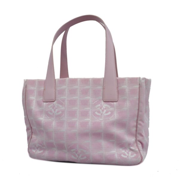 1240001052289 1 Chanel Nylon Tote Bag Pink