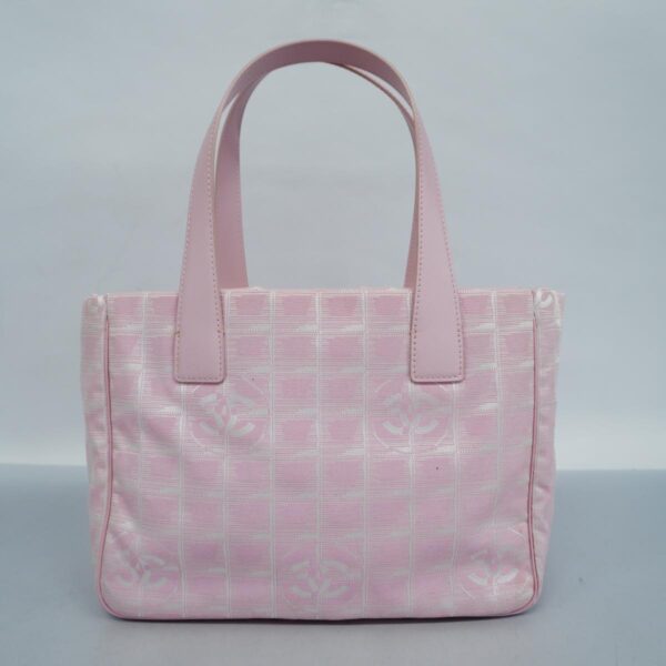 1240001052289 14 Chanel Nylon Tote Bag Pink