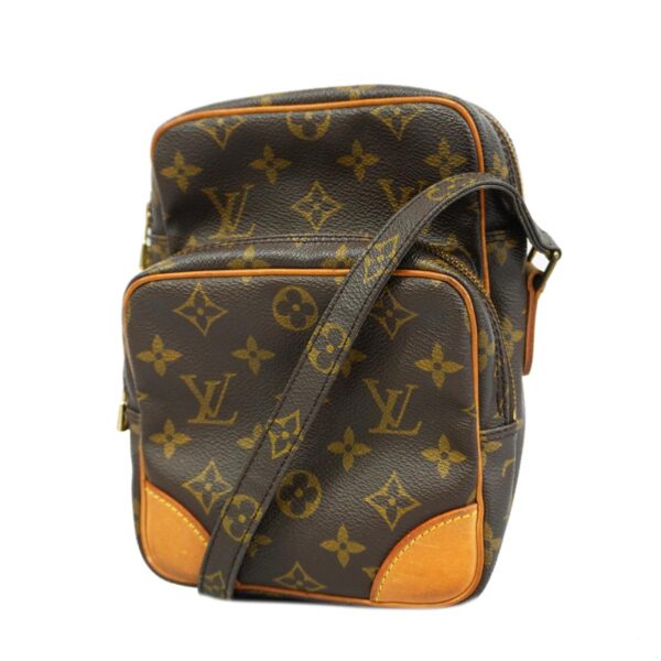 1240001052294 1 Louis Vuitton Amazon Monogram Shoulder Bag Brown