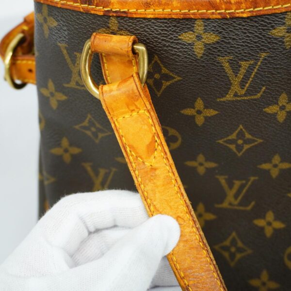 1240001052301 13 Louis Vuitton Batignolles Monogram Tote Bag Brown