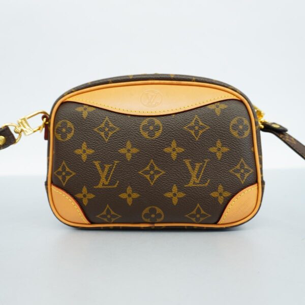 1240001052304 12 Louis Vuitton Deauville Mini Monogram Shoulder Bag Brown