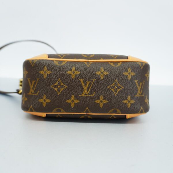 1240001052304 3 Louis Vuitton Deauville Mini Monogram Shoulder Bag Brown