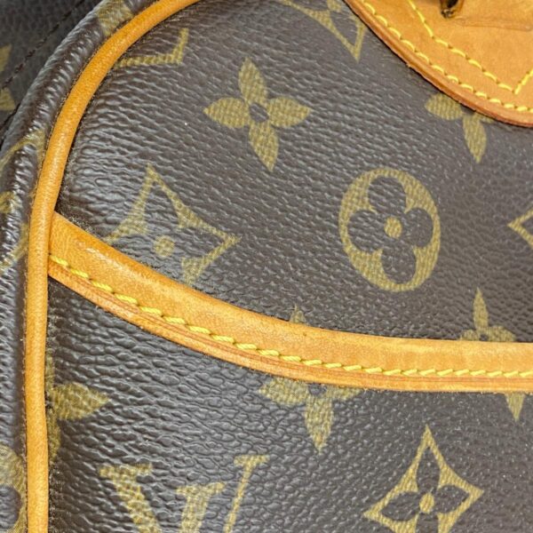 1240001052321 11 Louis Vuitton Trouville Monogram Handbag Brown