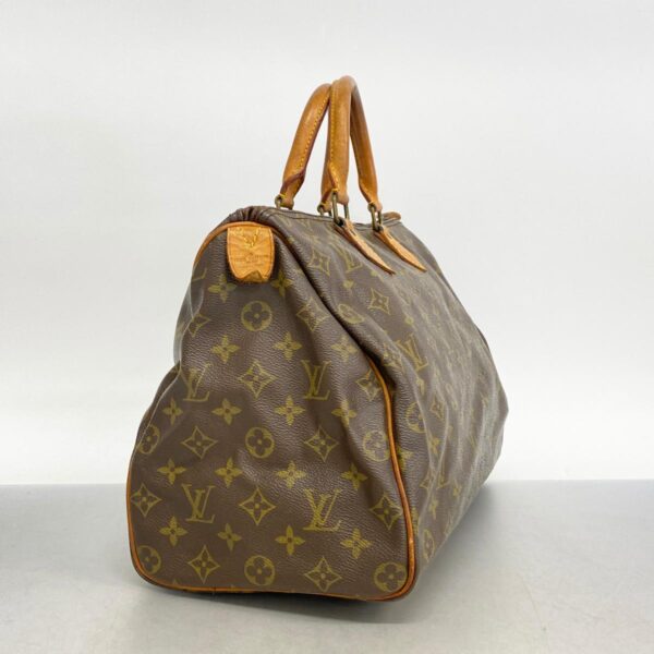 1240001052322 2 Louis Vuitton Speedy 35 Monogram Handbag Brown