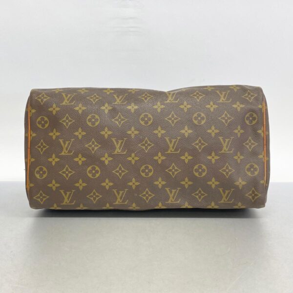 1240001052322 3 Louis Vuitton Speedy 35 Monogram Handbag Brown