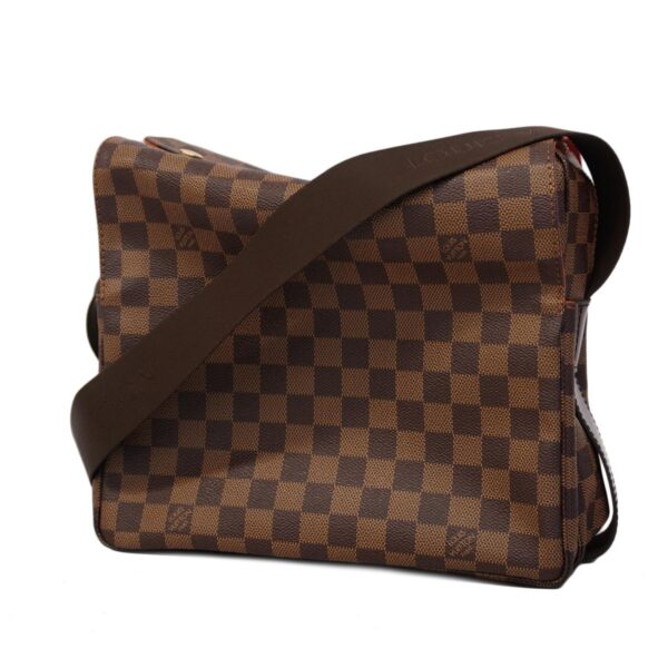 1240001052339 1 Louis Vuitton Naviglio Damier Shoulder Bag Ebene