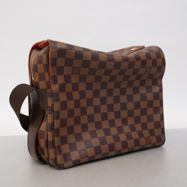 1240001052339 2 Louis Vuitton Naviglio Damier Shoulder Bag Ebene