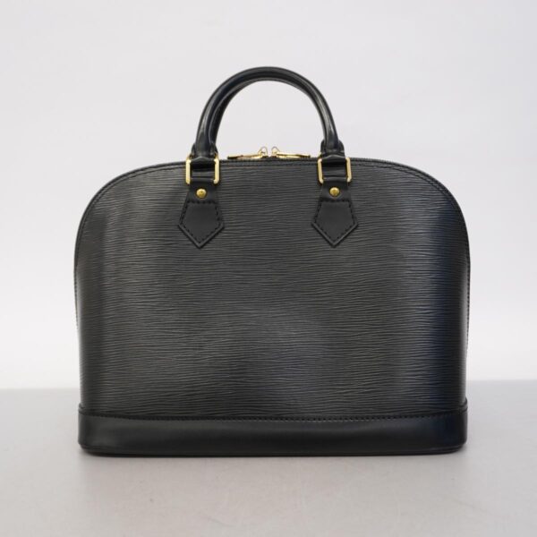 1240001052340 11 Louis Vuitton Alma Epi Handbag Noir