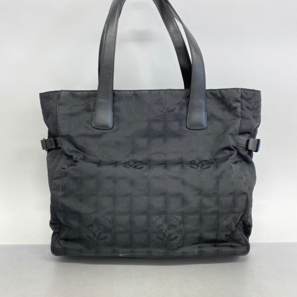 1240001052348 13 Chanel Nylon Tote Bag Black