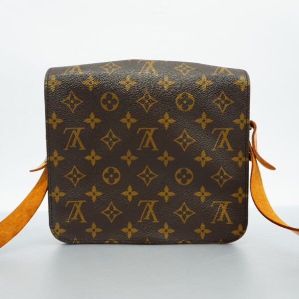 1240001052367 17 Louis Vuitton Cartesier MM Monogram Shoulder Bag Brown