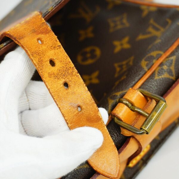 1240001052367 7 Louis Vuitton Cartesier MM Monogram Shoulder Bag Brown