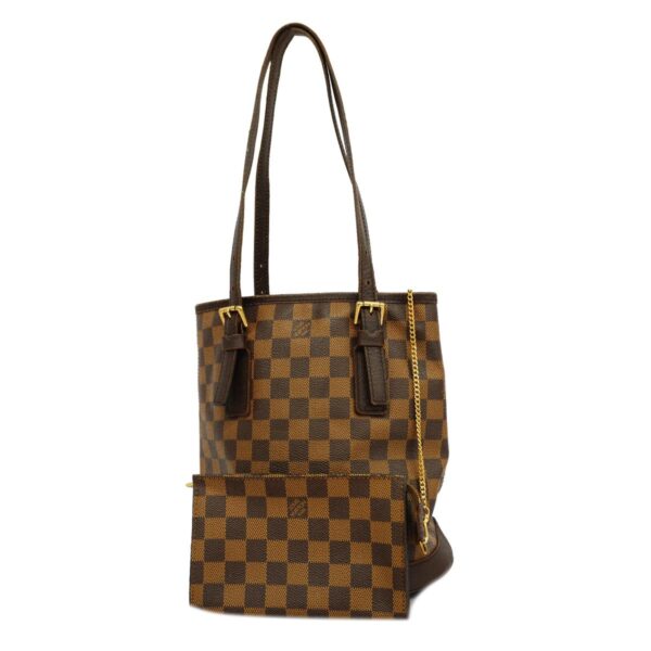 1240001052369 1 Louis Vuitton Male Damier Tote Bag Ebene