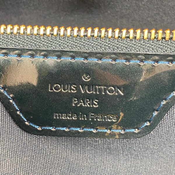 1240001052380 5 Louis Vuitton Wilshire PM Vernis Tote Bag Blue Nuit