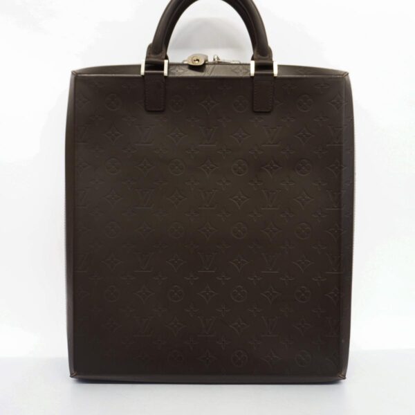 1240001052385 20 Louis Vuitton Elvin Monogram Glace Briefcase Cafe