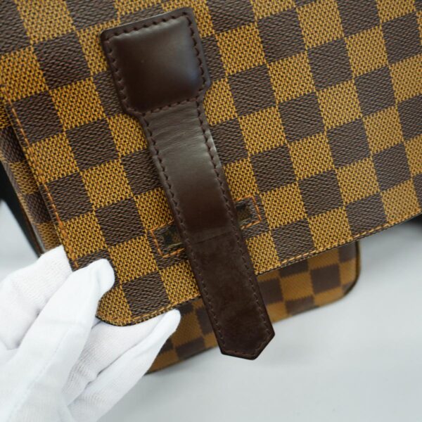 1240001052387 11 Louis Vuitton Broadway Damier 2way Bag Ebene