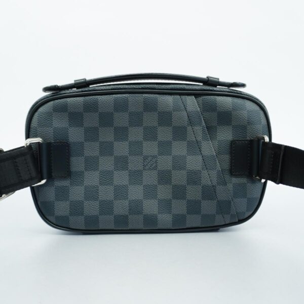 1240001052388 13 Louis Vuitton Ambrel Damier Graphite Body Bag Black