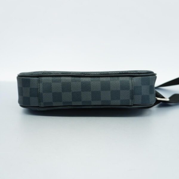 1240001052388 3 Louis Vuitton Ambrel Damier Graphite Body Bag Black