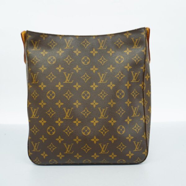 1240001052389 13 Louis Vuitton Looping GM Monogram Shoulder Bag Brown