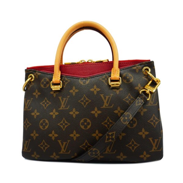 1240001052391 1 Louis Vuitton Paras BB Monogram 2way Bag BrownSleaze