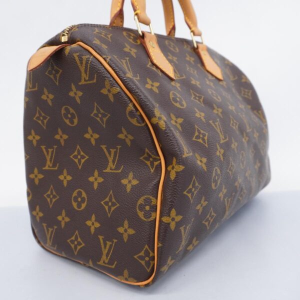 1240001052439 2 Louis Vuitton Speedy 30 Monogram Handbag Brown