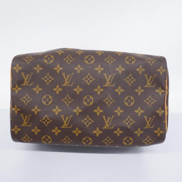 1240001052439 3 Louis Vuitton Speedy 30 Monogram Handbag Brown