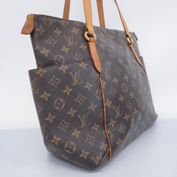 1240001052440 2 Louis Vuitton Totally MM Monogram Tote Bag Brown