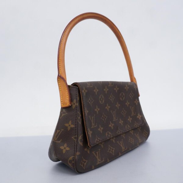 1240001052441 2 Louis Vuitton Mini Looping Monogram Shoulder Bag Brown