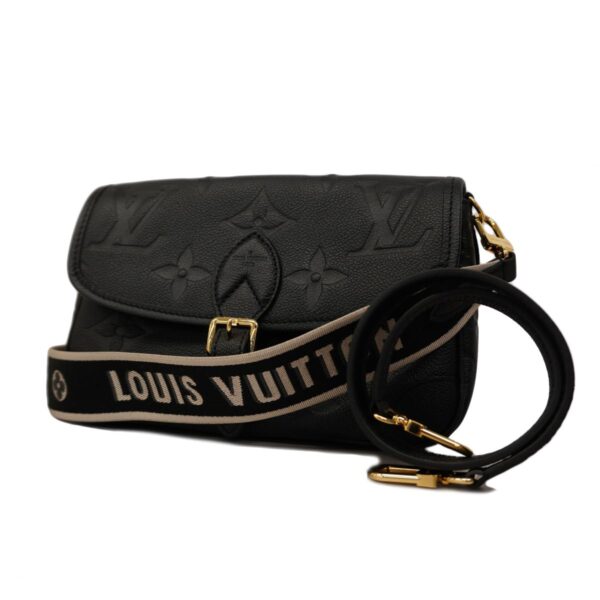 1240001052451 1 Louis Vuitton Diane Monogram Empreinte Shoulder Bag Noir