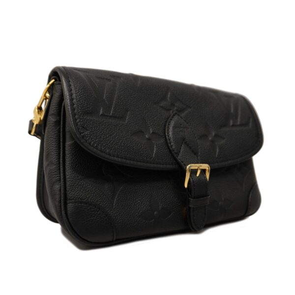 1240001052451 2 Louis Vuitton Diane Monogram Empreinte Shoulder Bag Noir