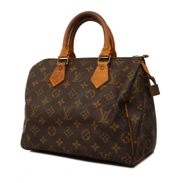 1240001052472 1 Louis Vuitton Speedy 25 Monogram Handbag Brown