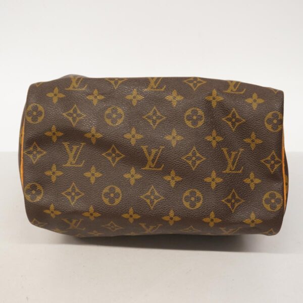 1240001052472 3 Louis Vuitton Speedy 25 Monogram Handbag Brown