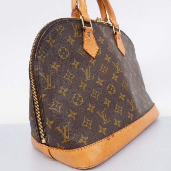 1240001052505 2 Louis Vuitton Alma Monogram Handbag Brown