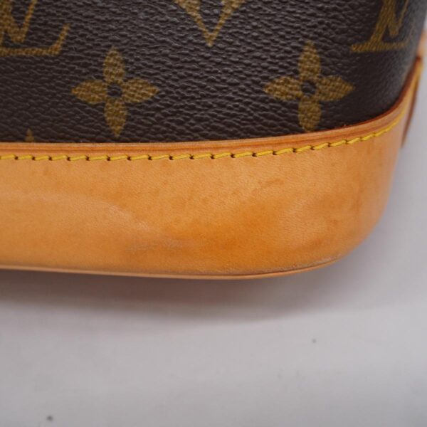 1240001052506 8 Louis Vuitton Alma Monogram Handbag Brown