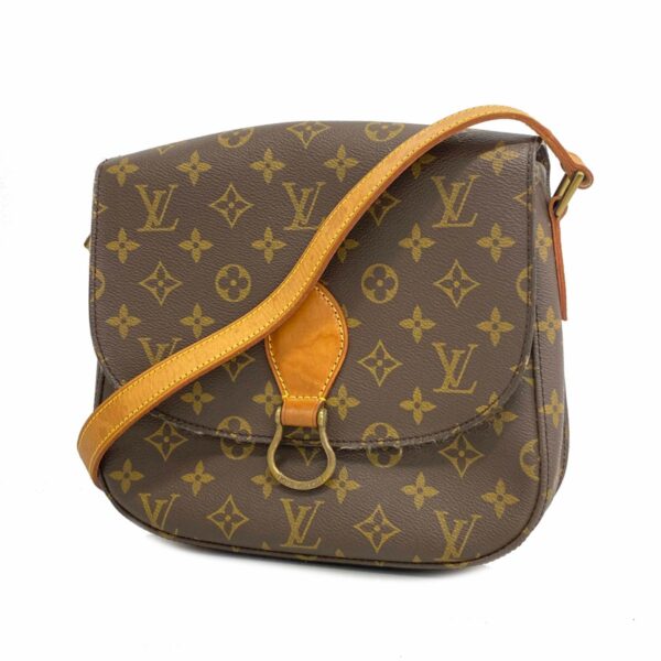 1240001052513 1 Louis Vuitton Saint Crew GM Monogram Shoulder Bag Brown