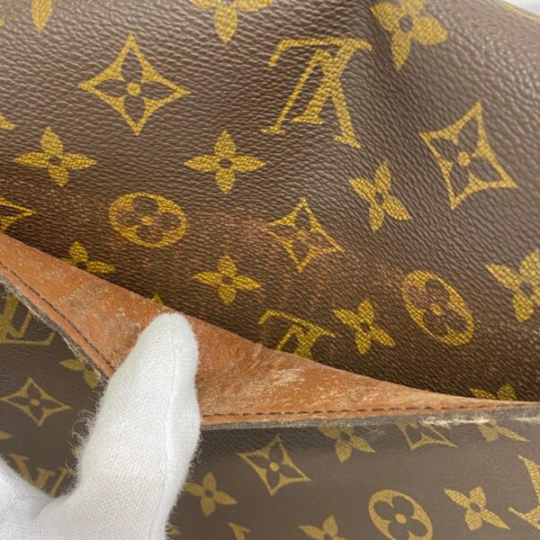 1240001052513 6 Louis Vuitton Saint Crew GM Monogram Shoulder Bag Brown