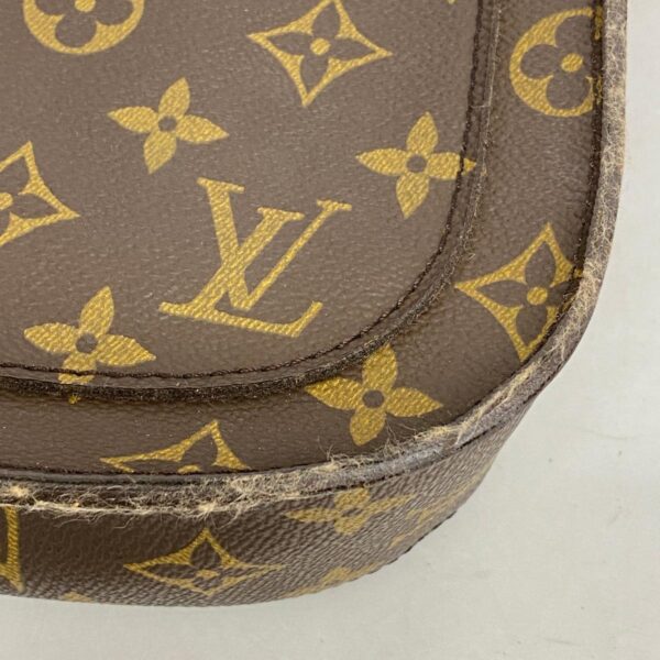 1240001052513 8 Louis Vuitton Saint Crew GM Monogram Shoulder Bag Brown