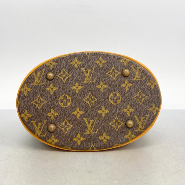 1240001052514 3 Louis Vuitton Bucket PM Monogram Tote Bag Brown